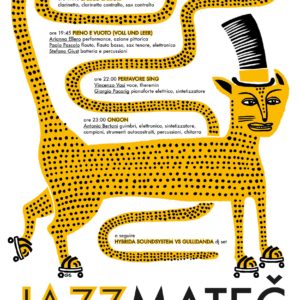 Poster per giornata di concerti jazz / Gigposter for jazz music