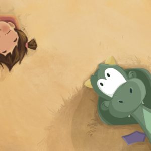 Isabella e Adrasto - Children's Book Illustration