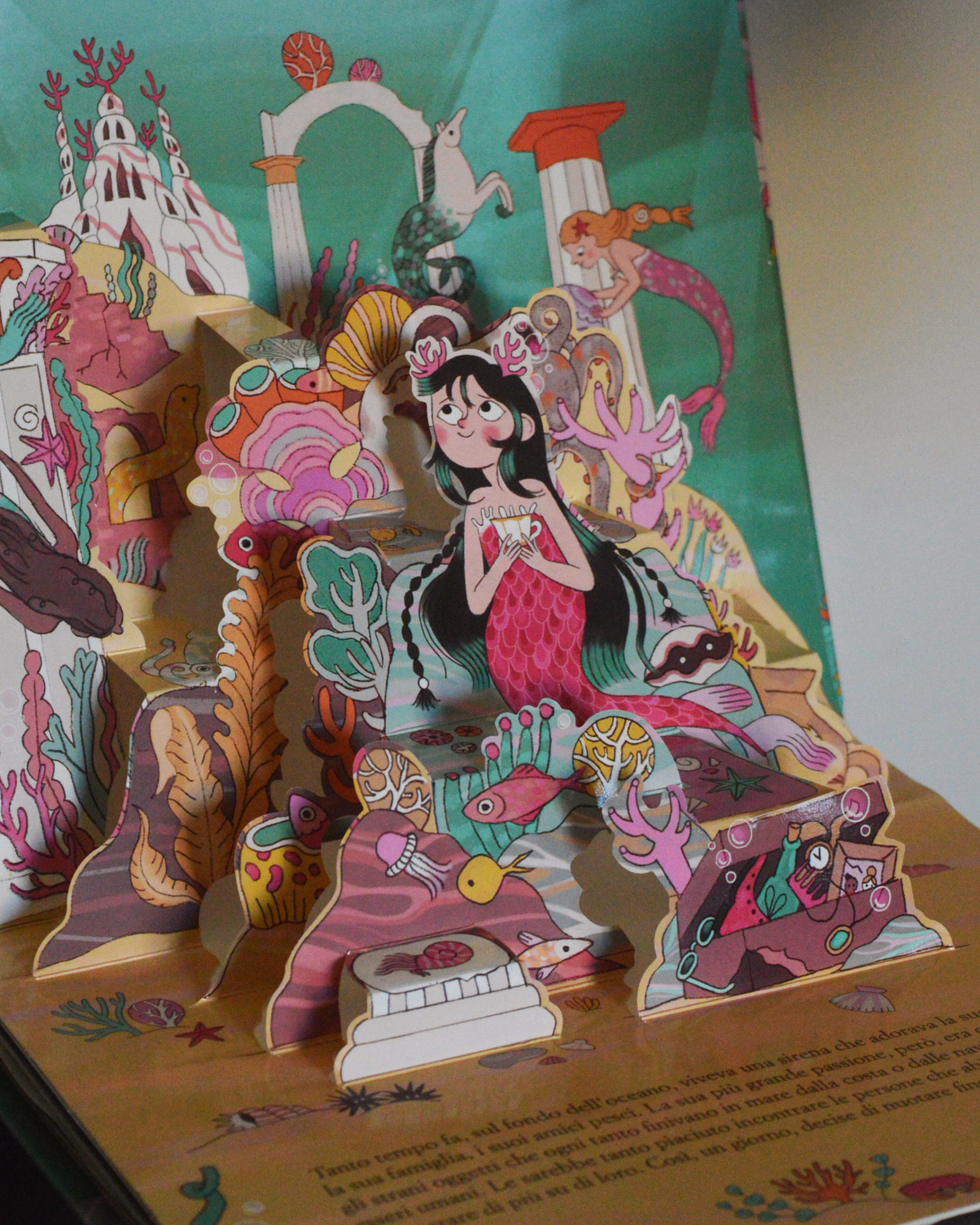 The Little Mermaid - libro pop-up 
