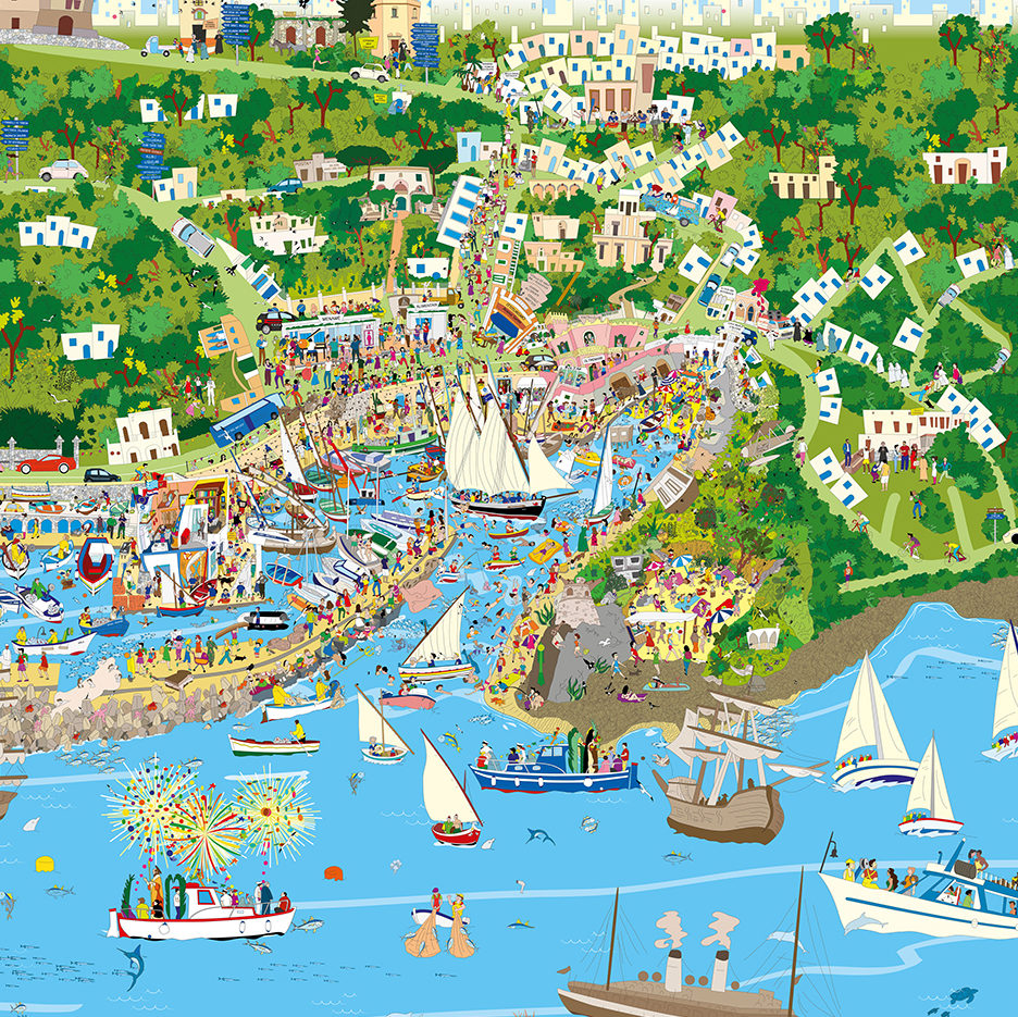 Mappa di comunità del Porto Museo di Tricase