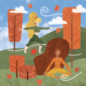 Fall - Illustrazione per discovery box