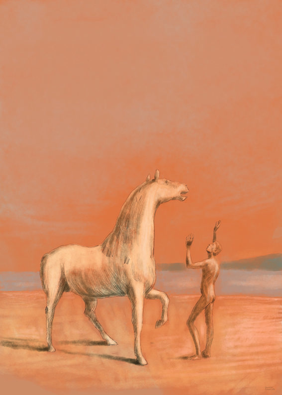 L' adolescent et le cheval 