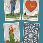 <b>Health Tarots</b> di Marcello Crescenzi - pennino a china e colore digitale °</br> Poste Italiane ° edita <a style="border-left: 5px solid #aa1c1e; padding: 0 2%;" href="http://www.riseabove.it" target="_blank">www.riseabove.it</a> Health Tarots