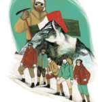 <b>Alpinisti</b> di Chiara Fedele ° tecnica mista e digitale ° tradizionale ° Babele Editore ° edita <a style="border-left: 5px solid #aa1c1e; padding: 0 2%;" href="http://www.chiarafedeleillustrator.it" target="_blank">www.chiarafedeleillustrator.it</a> Alpinisti