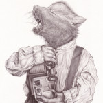 <b>Bambino tiranno</b> di Elisa Pedretti - biro su cartoncino - Accademia di Belle Arti di Bologna - inedito <a style="border-left: 5px solid #aa1c1e; padding: 0 2%;" href="https://www.instagram.com/elisapedrettiart/" target="_blank">www.instagram.com/elisapedrettiart</a> Bambino tiranno